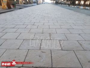 سنگ فرش طرح آجر
