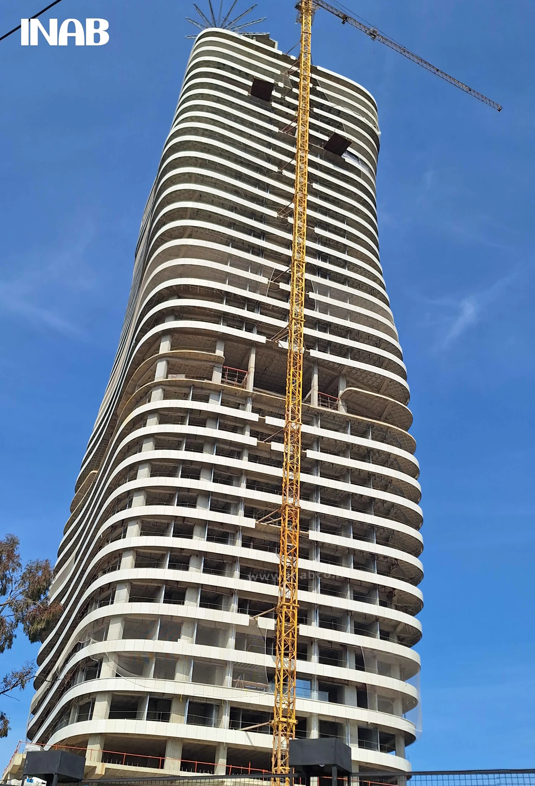 برج مسکونی - برج ادیما - نمای برج جی اف ار سی