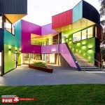 ایده نمای ساختمان | خلاقیت در طراحی نمای ساختمان