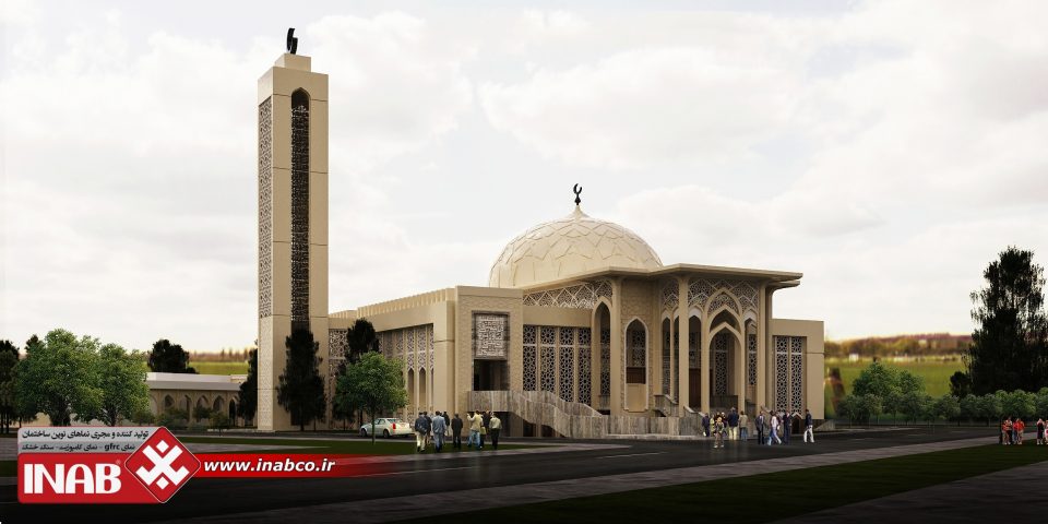 نمای مسجد | جی ار سی | gfrc | grc