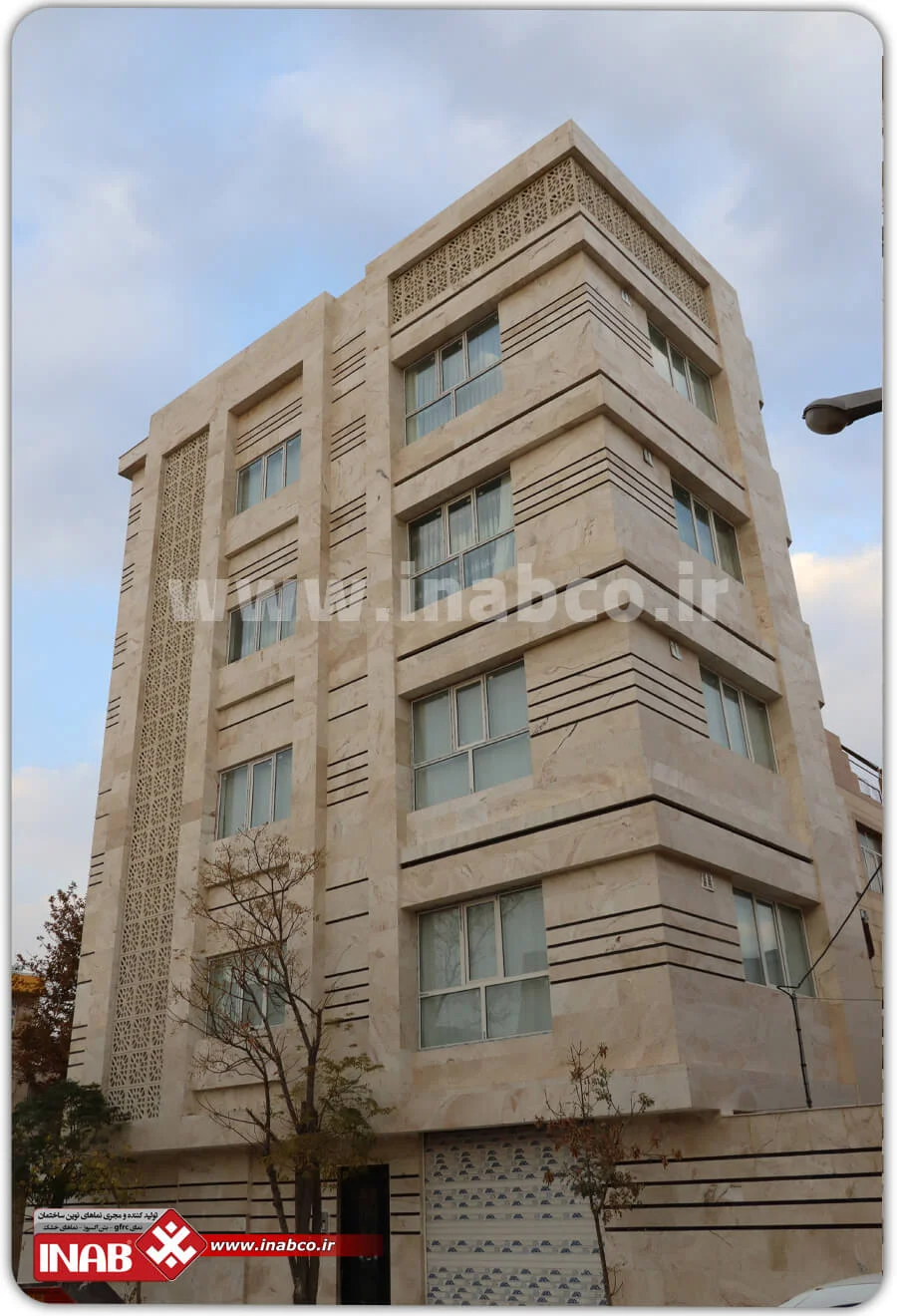 نمای ساختمان مشهد - جی ار سی مشهد