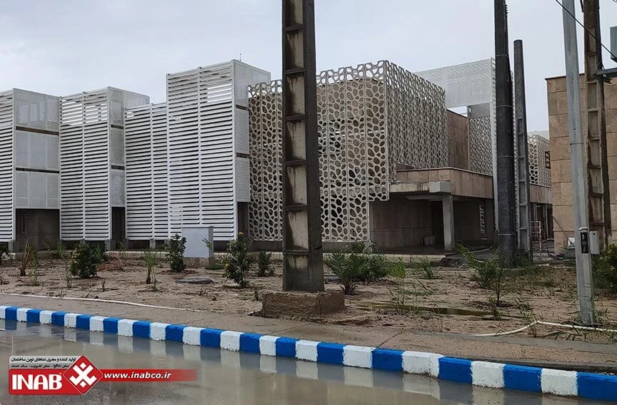 طرح هورنو جی اف ار سی gfrc ایناب - خوزستان 