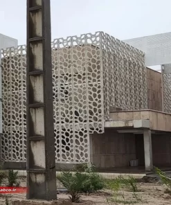 نمای gfrc ساختمان اداری پتروشیمی ماهشهر - خوزستان