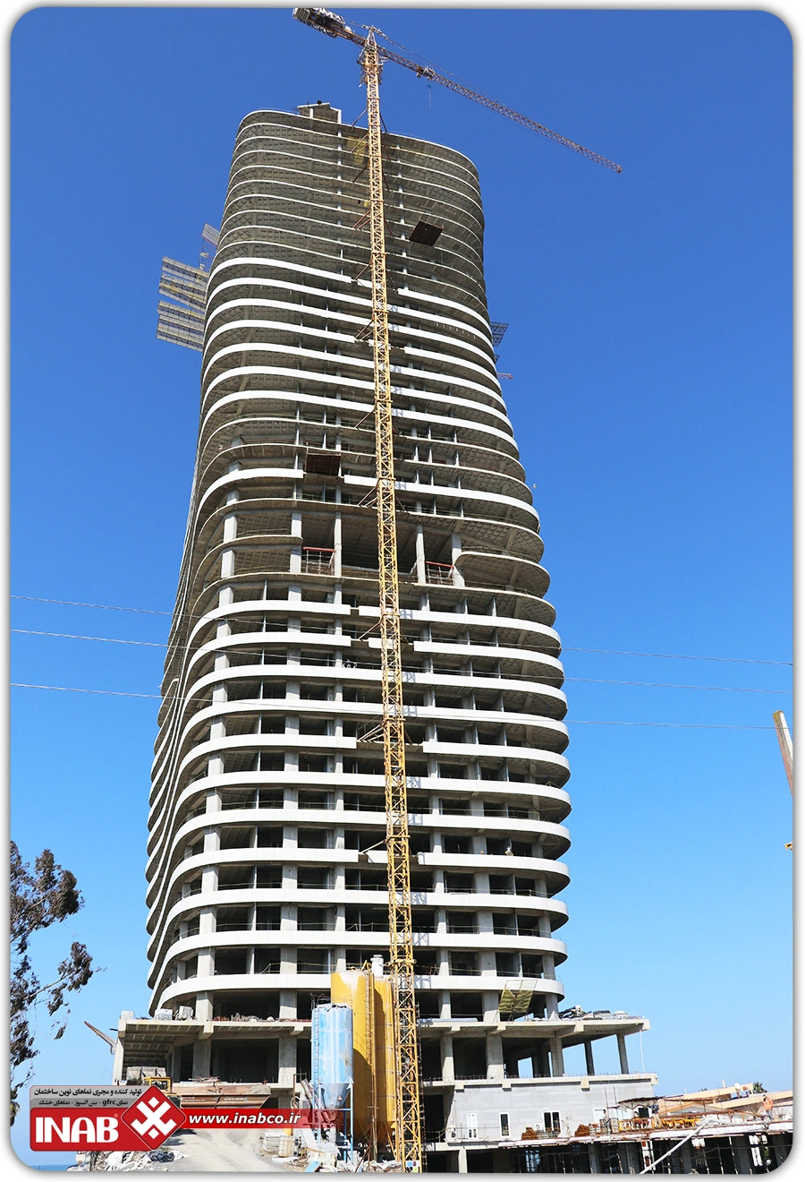 برج مسکونی ادیما - نمای جی ار سی grc